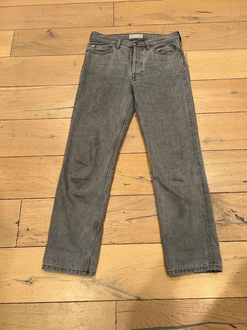 Everlane Men's Gray Straight Jeans